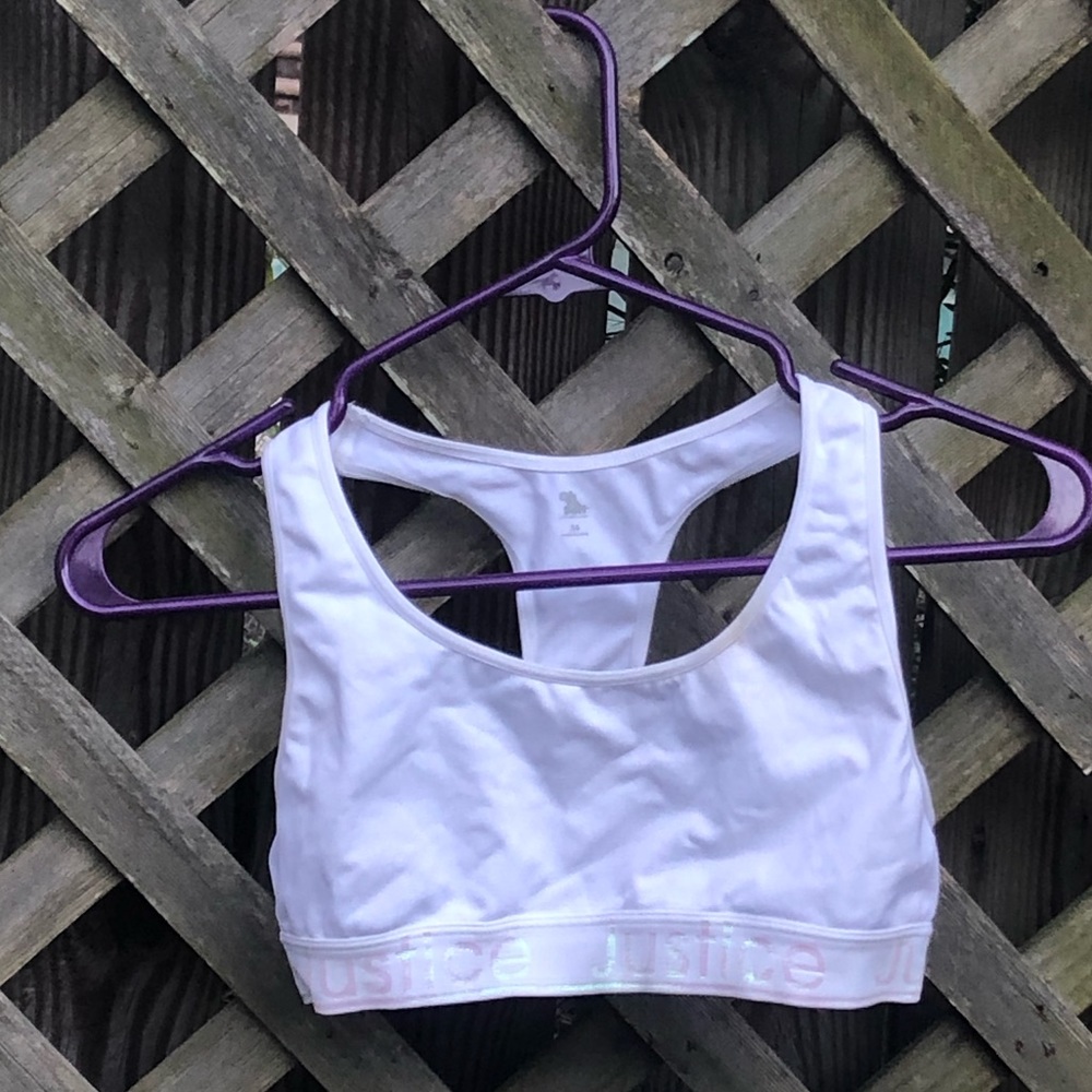 Justice sports bra size 34!!
